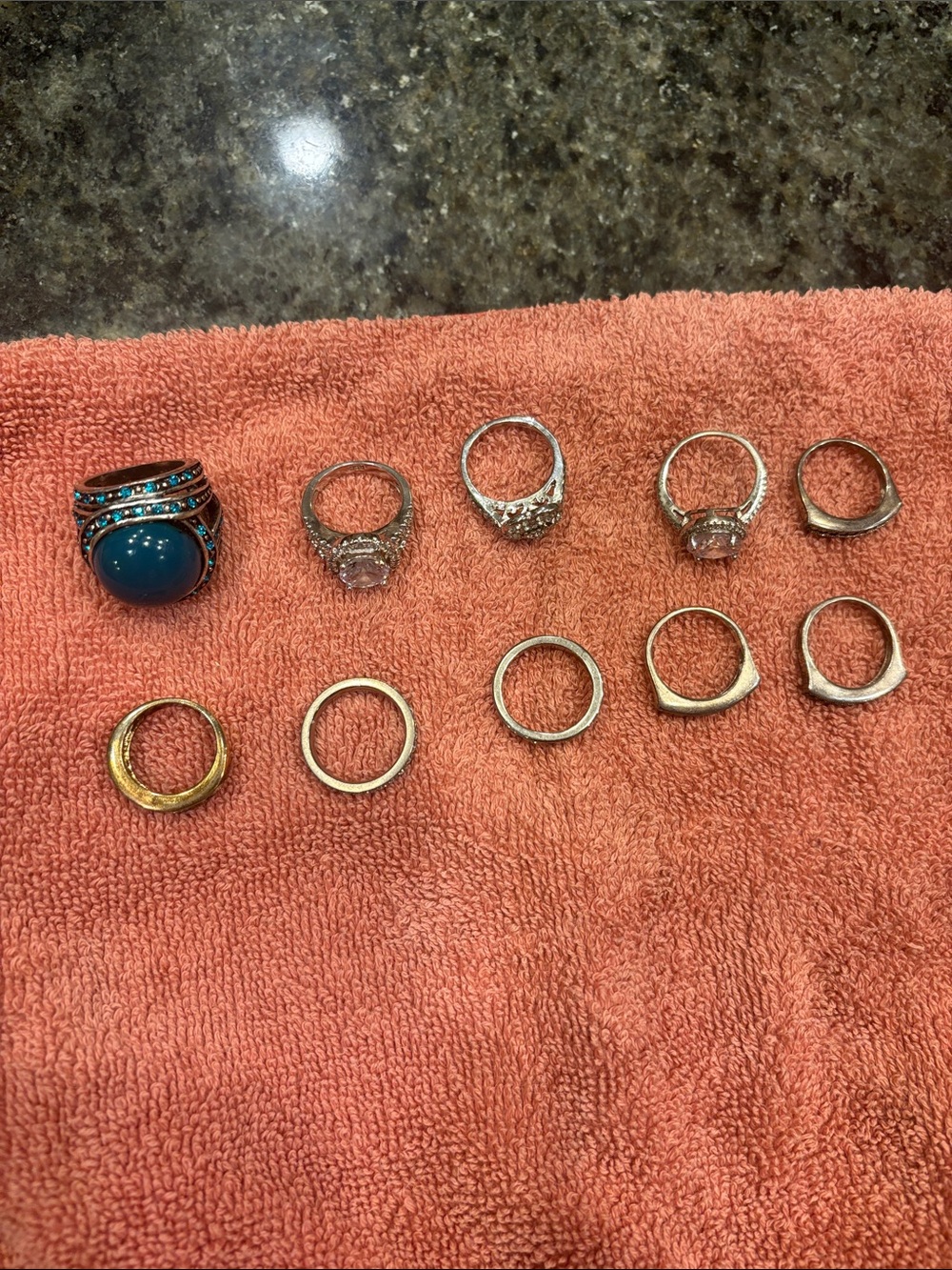 Size 6 ring lot used